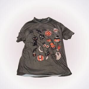 SHEIN Spooky Halloween Macabre Oversized T-Shirt | Sz L